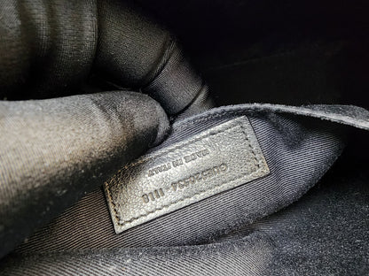 YSL Black Calfskin Lou Camera Bag (GHW)