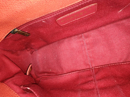 Chanel Red Matte Caviar Medium Chic Flap (AGHW)