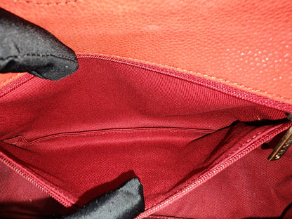 Chanel Red Matte Caviar Medium Chic Flap (AGHW)