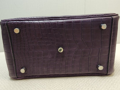 Hermes Violet Matte Niloticus Crocodile Lindy 26