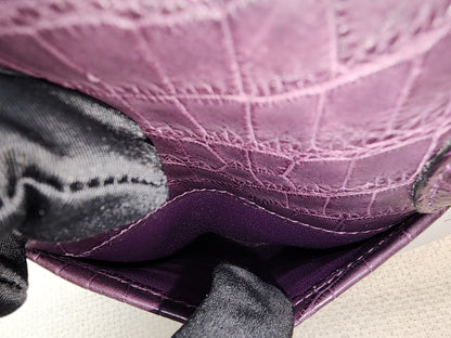 Hermes Violet Matte Niloticus Crocodile Lindy 26