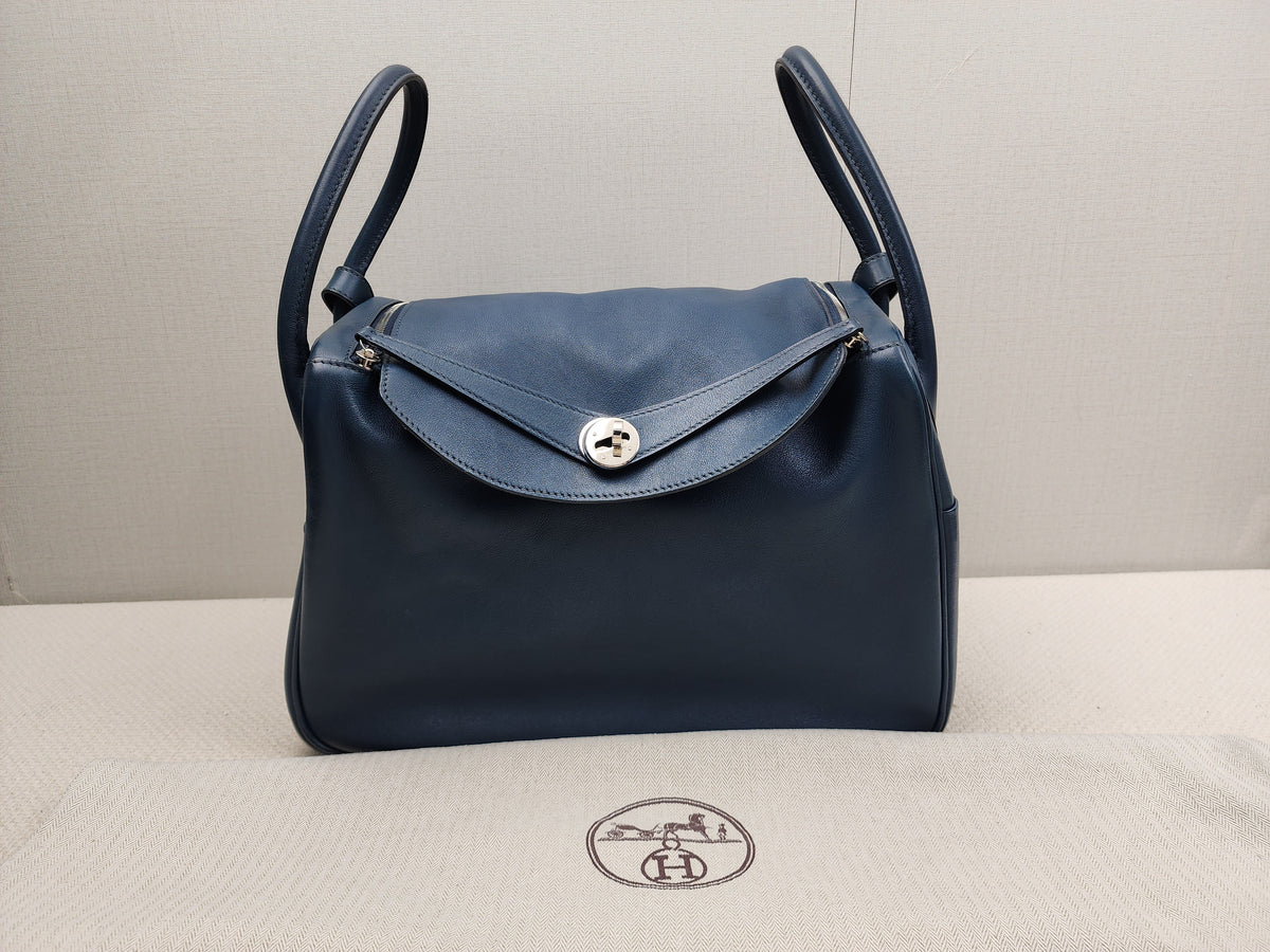 Hermes Blue Swift Lindy 34 (PHW)