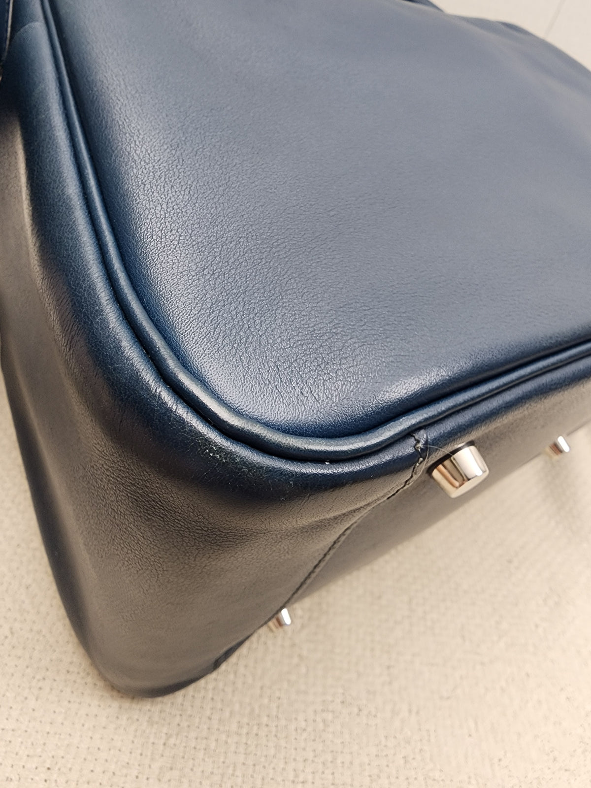 Hermes Blue Swift Lindy 34 (PHW)