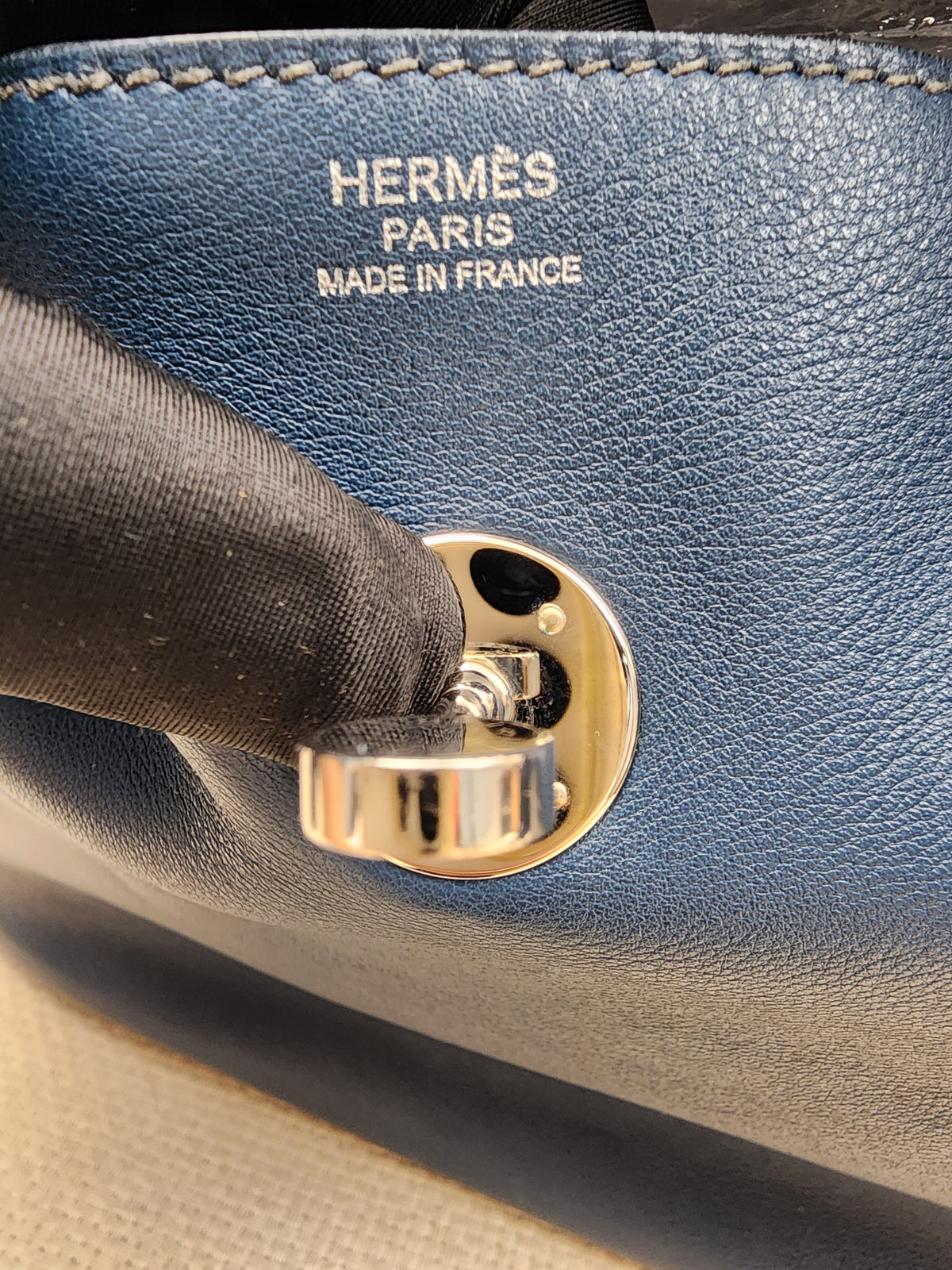 Hermes Blue Swift Lindy 34 (PHW)