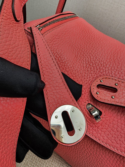 Hermes Rose Dete Lindy 26 (PHW)