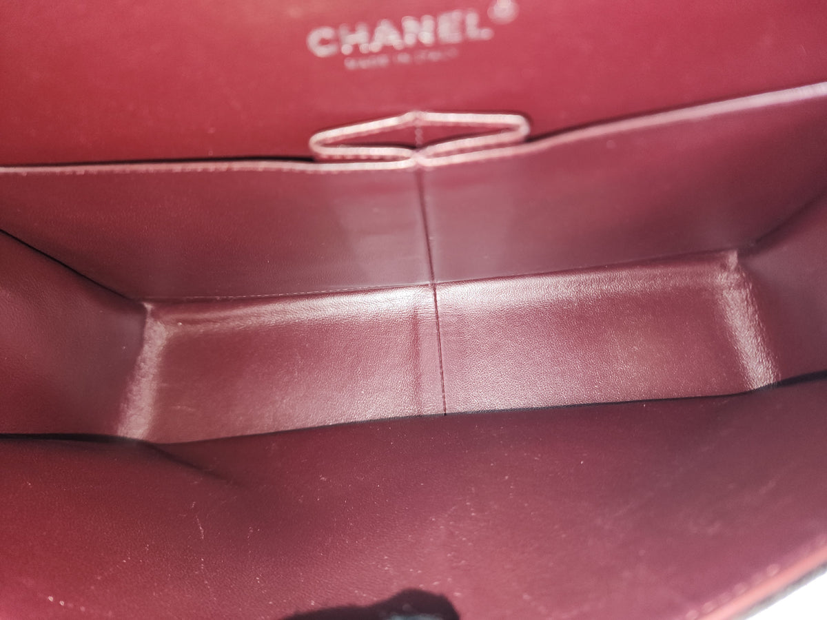 Chanel Black Caviar Jumbo CF (SHW)