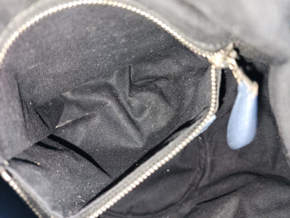 Balenciaga Blue Agneau PomPon Bucket