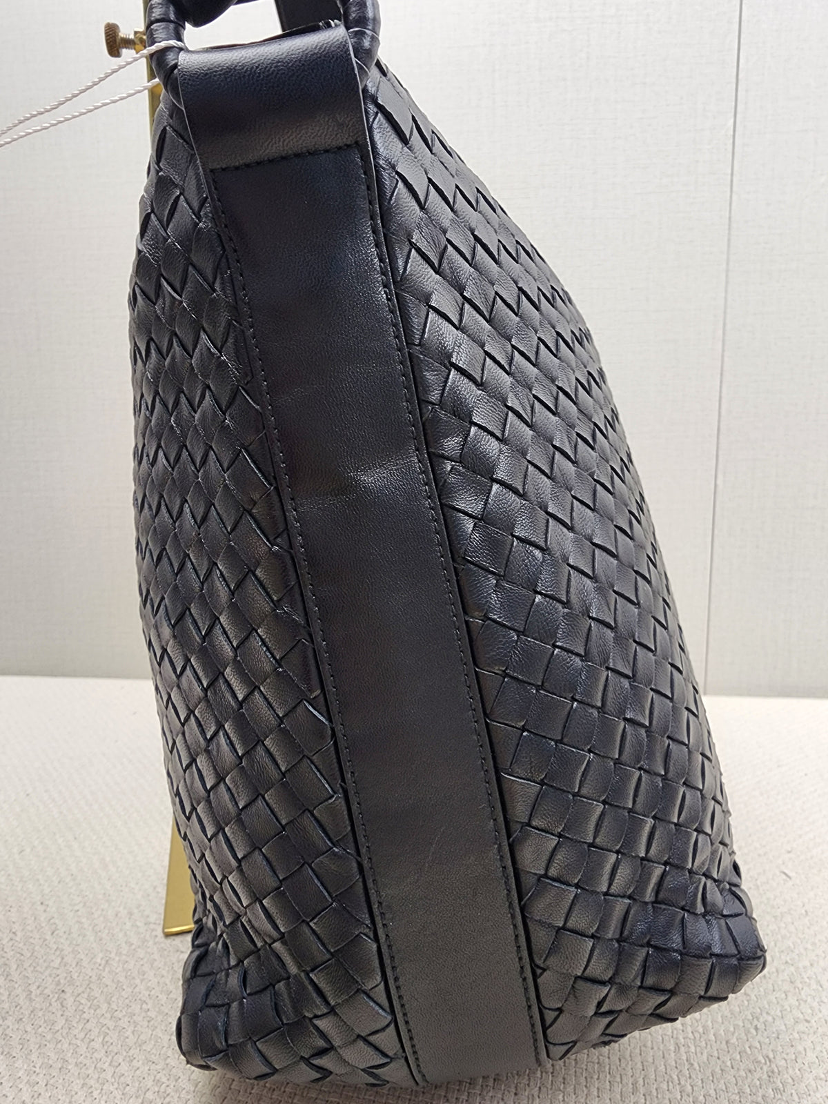 BV Black Intrecciato Hobo