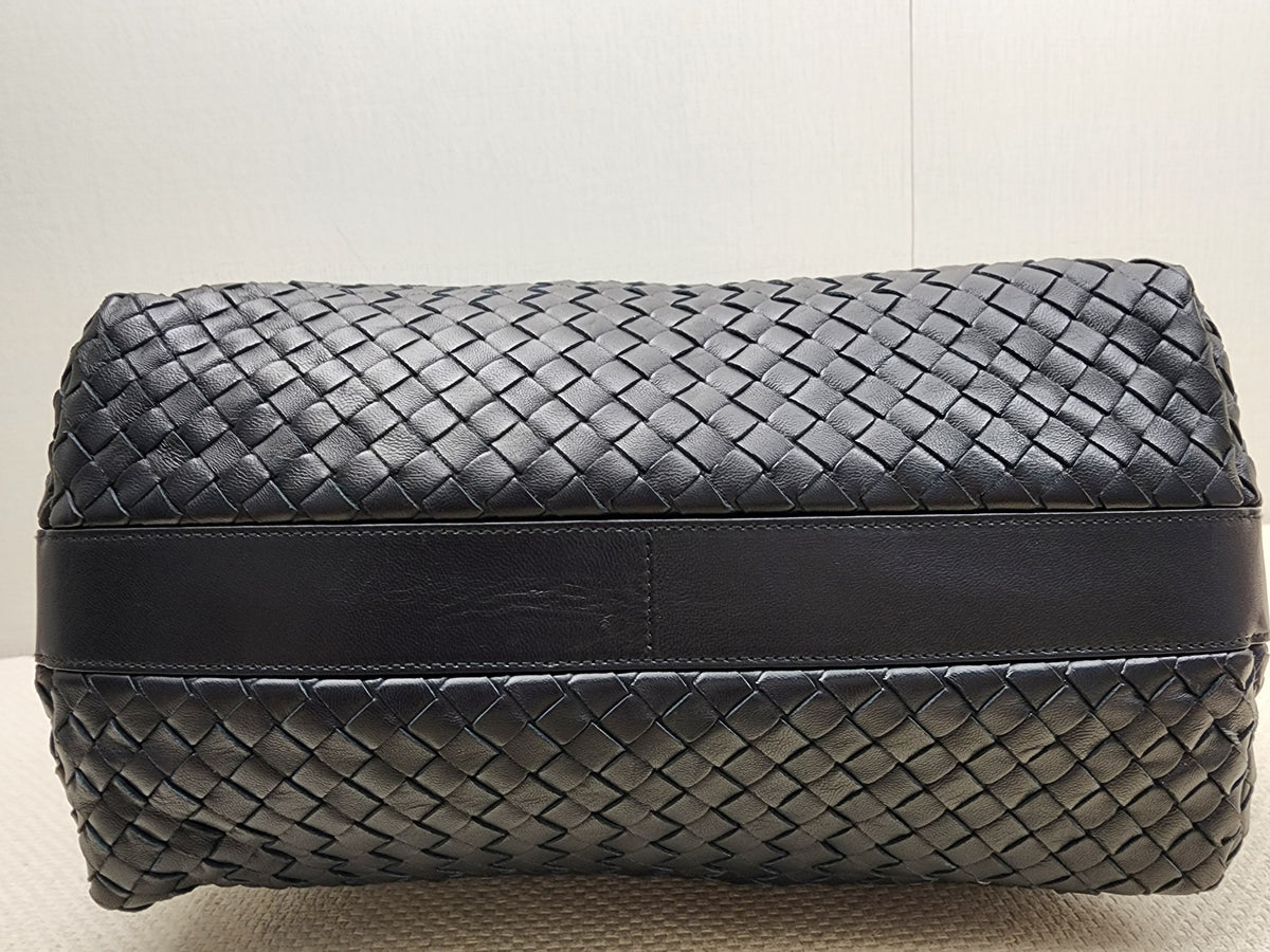 BV Black Intrecciato Hobo