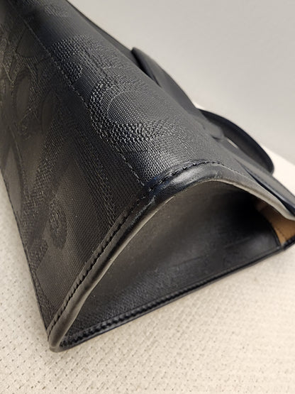 Dior Black Vintage Trotter Kelly Bag