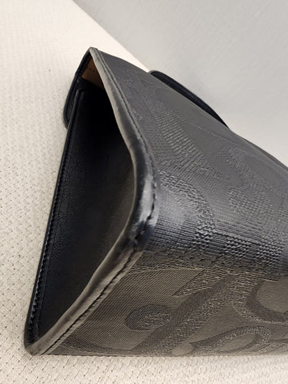 Dior Black Vintage Trotter Kelly Bag