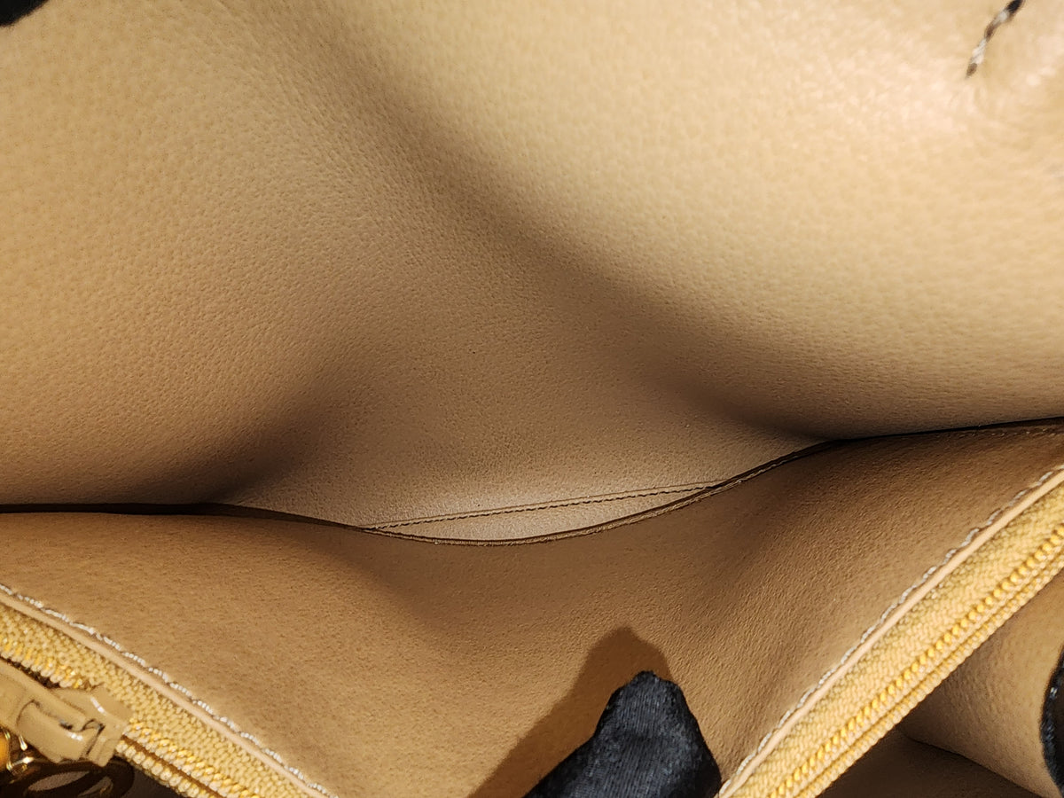 Dior Black Vintage Trotter Kelly Bag