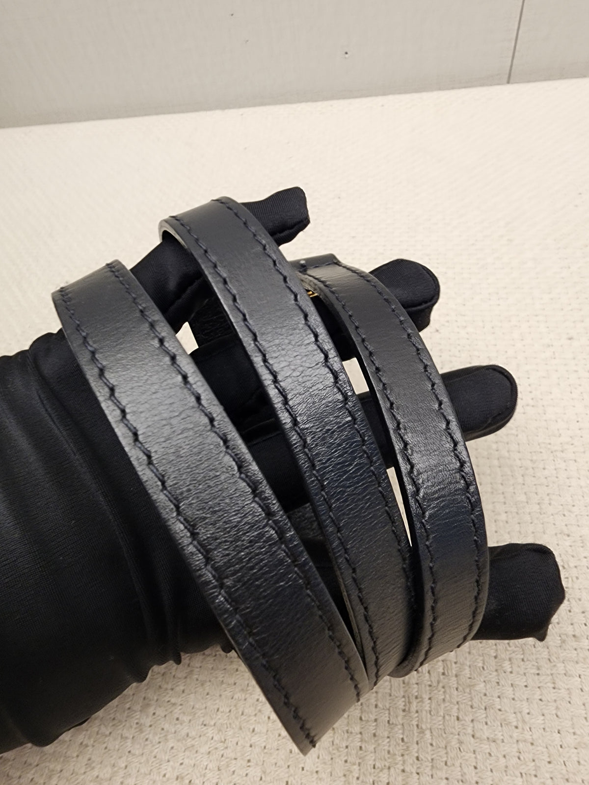 Dior Black Vintage Trotter Kelly Bag