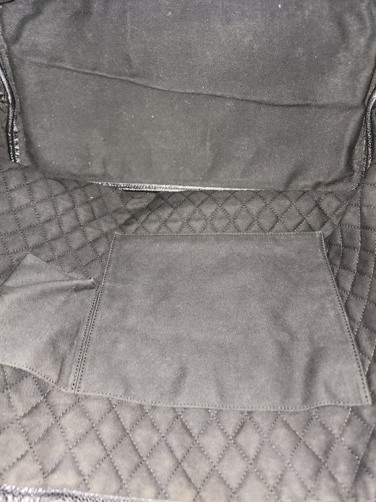 Chanel Black Coated Canvas Optic Coco Travel Tote (SHW)