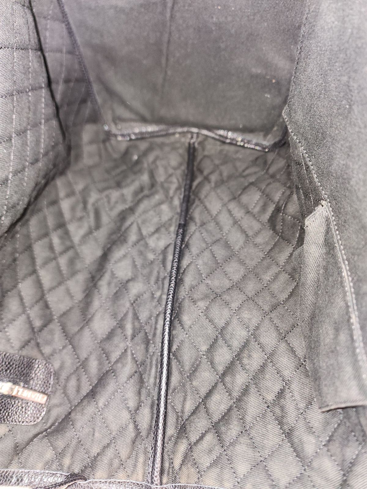 Chanel Black Coated Canvas Optic Coco Travel Tote (SHW)