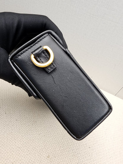 Dior Black Calfskin 30 Montaigne Box Bag (GHW)