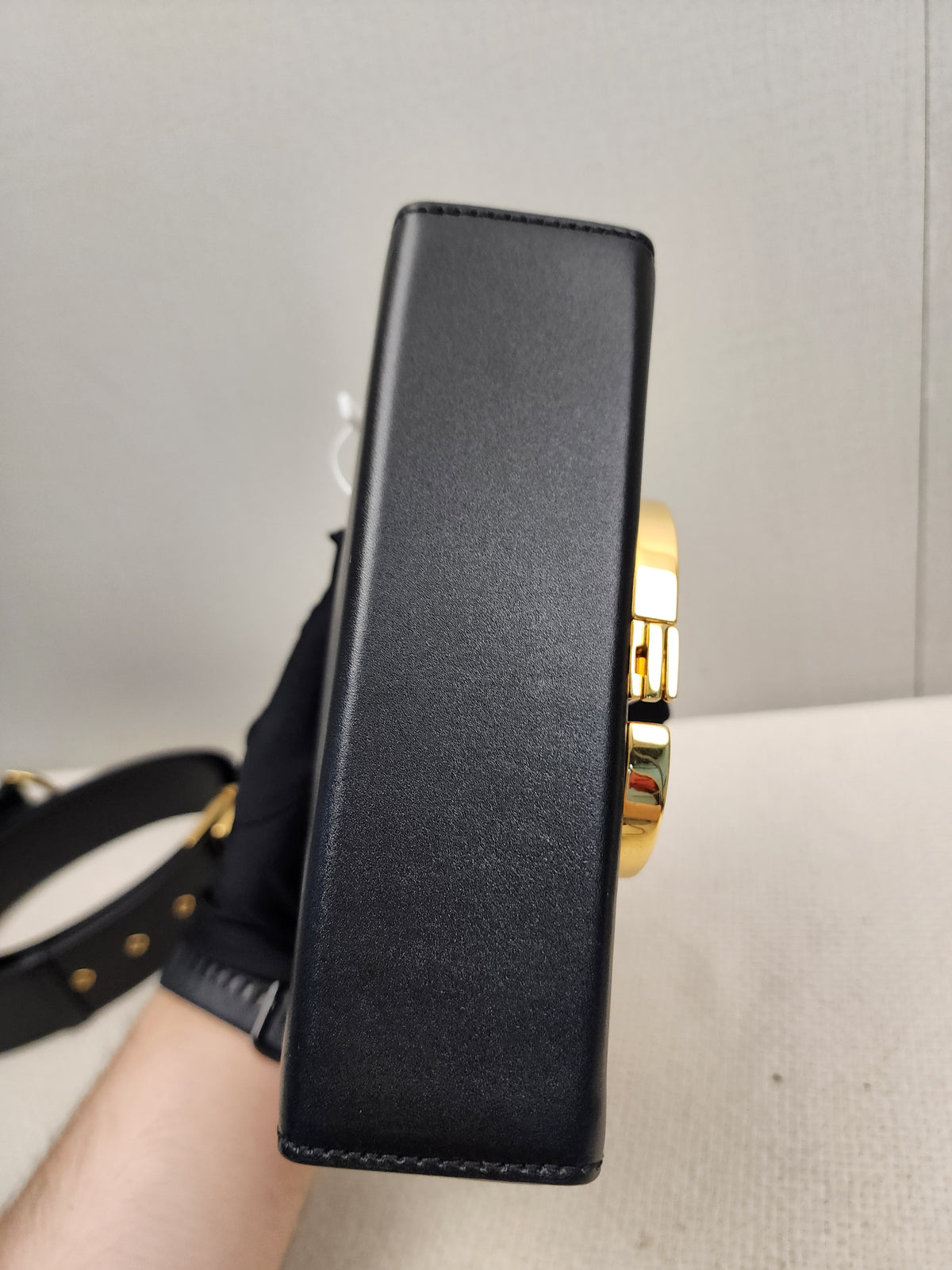 Dior Black Calfskin 30 Montaigne Box Bag (GHW)