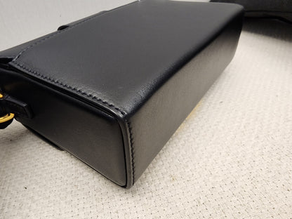 Dior Black Calfskin 30 Montaigne Box Bag (GHW)