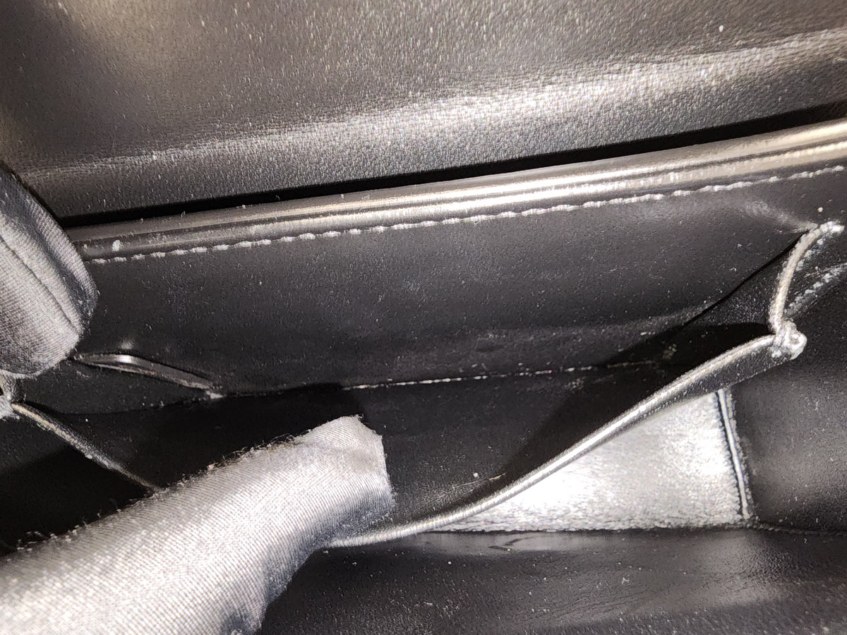 Dior Black Calfskin 30 Montaigne Box Bag (GHW)
