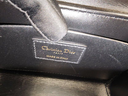 Dior Black Calfskin 30 Montaigne Box Bag (GHW)