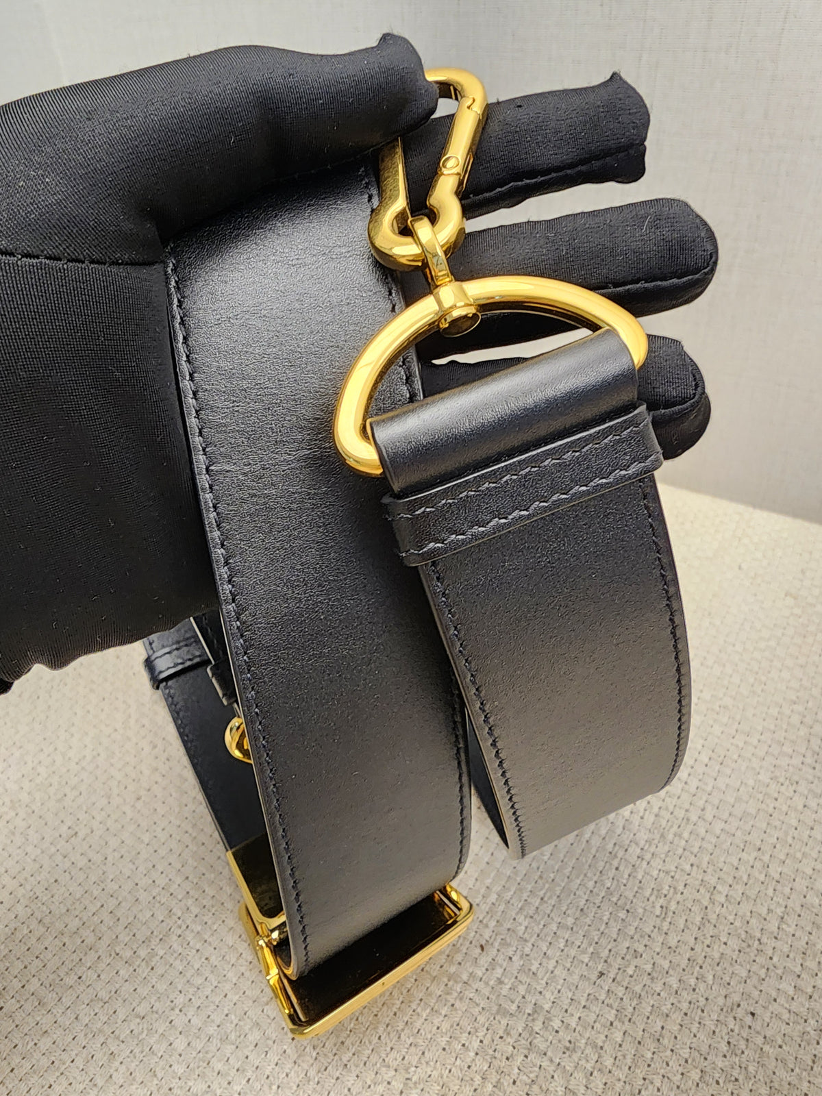Dior Black Calfskin 30 Montaigne Box Bag (GHW)