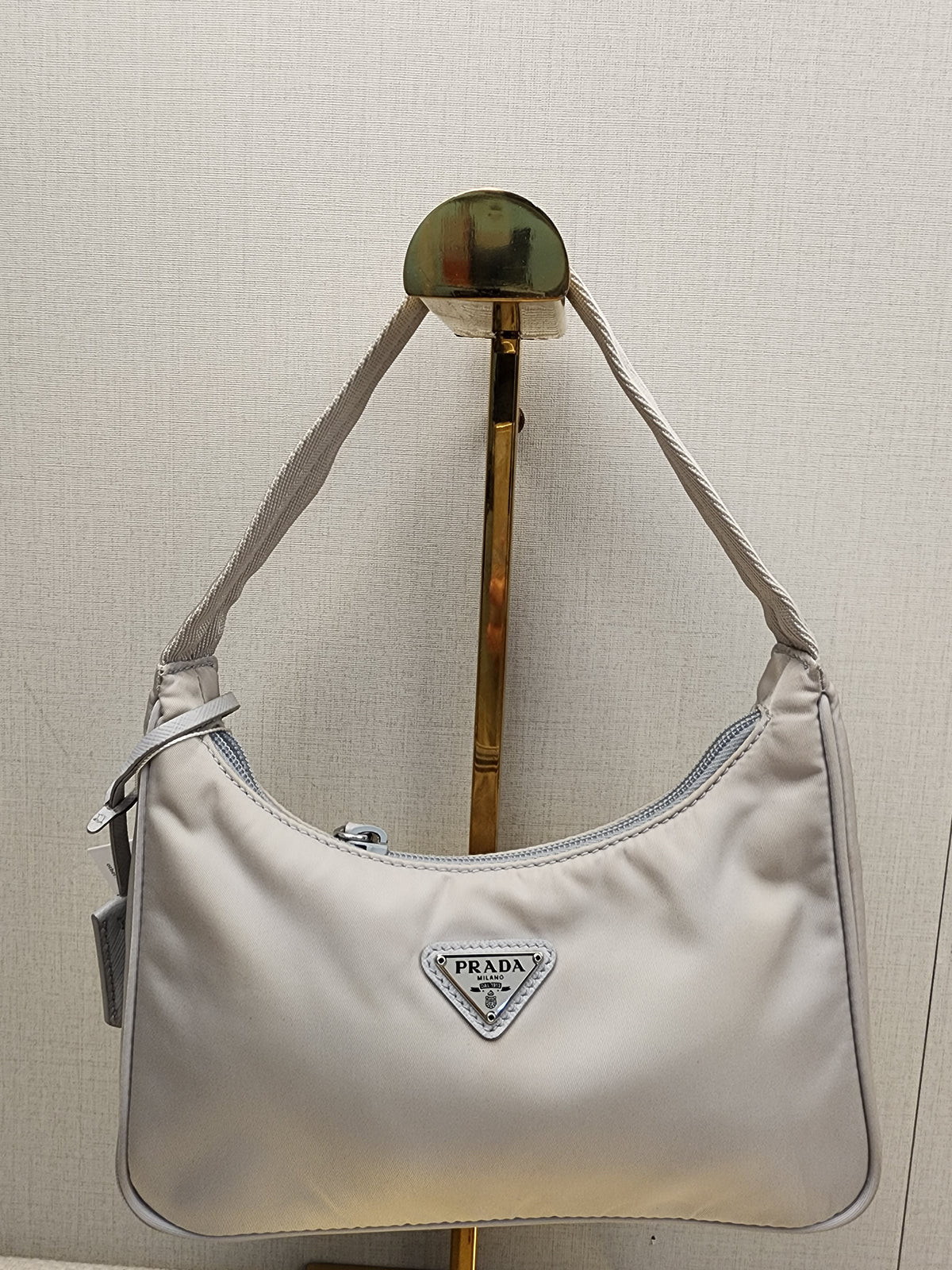 Prada Blue Nylon Re-edition 2000 Hobo