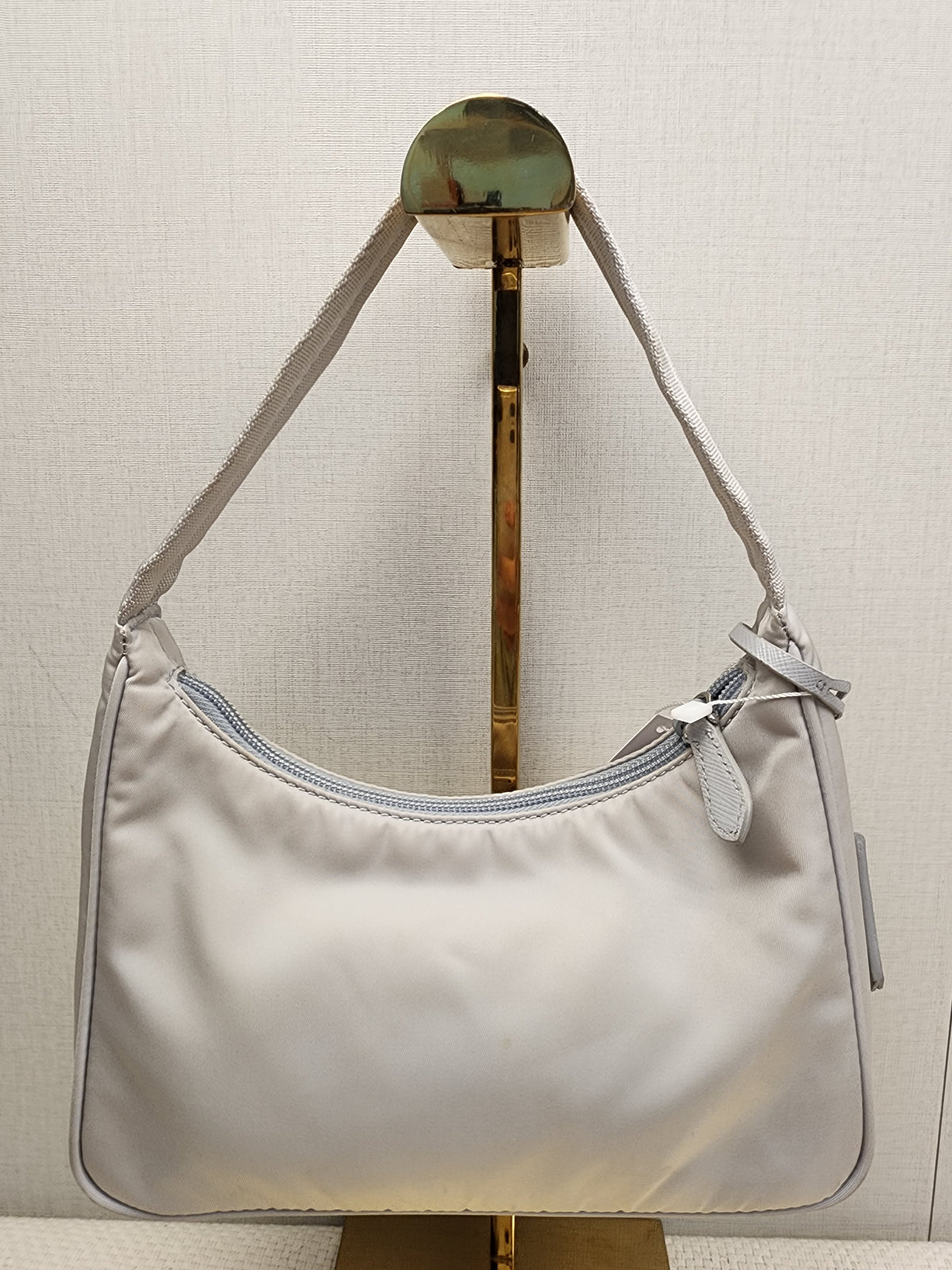 Prada Blue Nylon Re-edition 2000 Hobo
