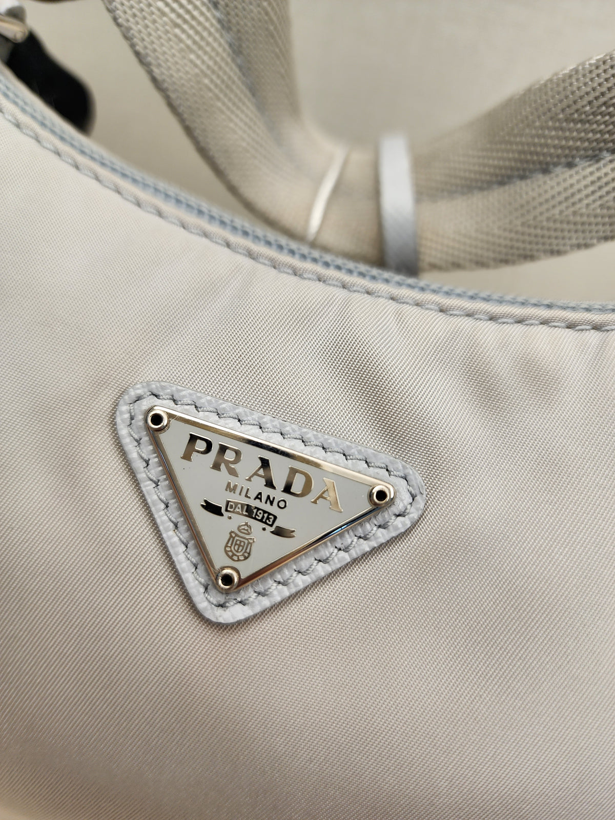 Prada Blue Nylon Re-edition 2000 Hobo
