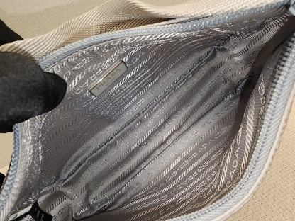 Prada Blue Nylon Re-edition 2000 Hobo