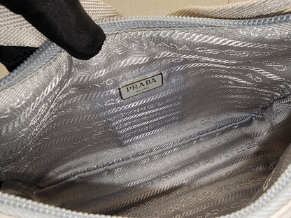 Prada Blue Nylon Re-edition 2000 Hobo
