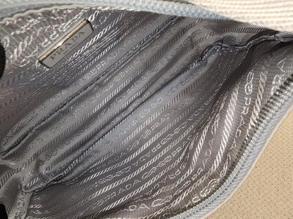 Prada Blue Nylon Re-edition 2000 Hobo