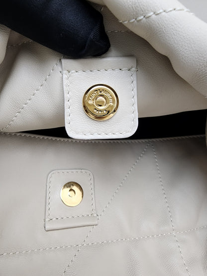 YSL Soft Cream Lambskin Jamie 4.3 Pochon