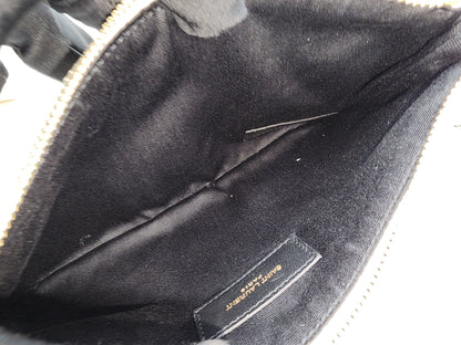 YSL Soft Cream Lambskin Jamie 4.3 Pochon