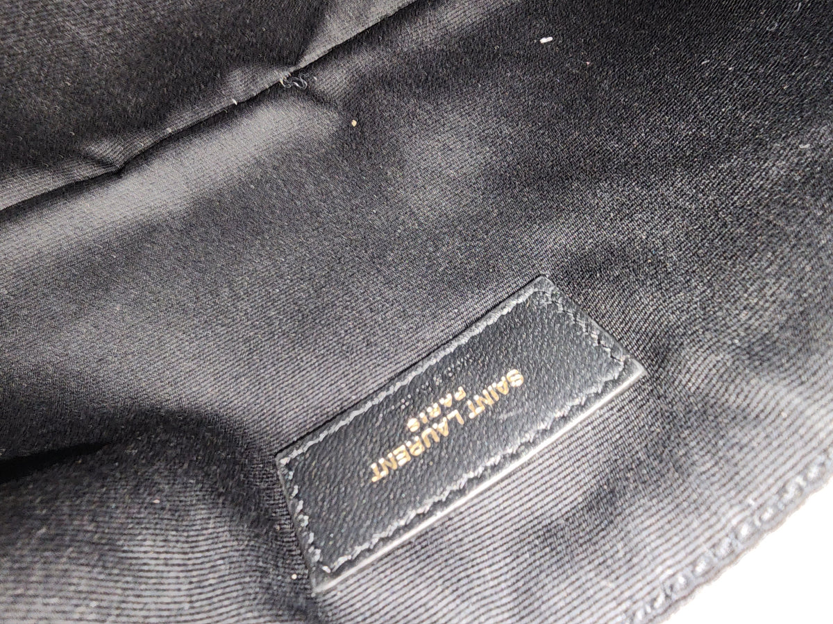 YSL Soft Cream Lambskin Jamie 4.3 Pochon