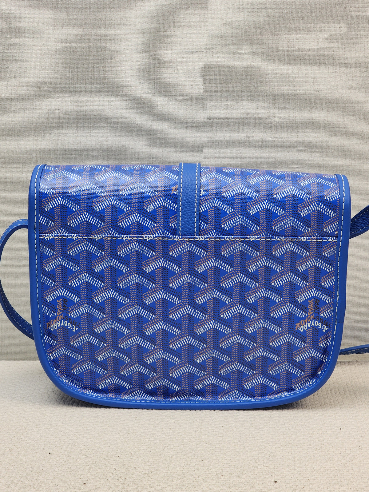 Goyard Blue Belvedere PM