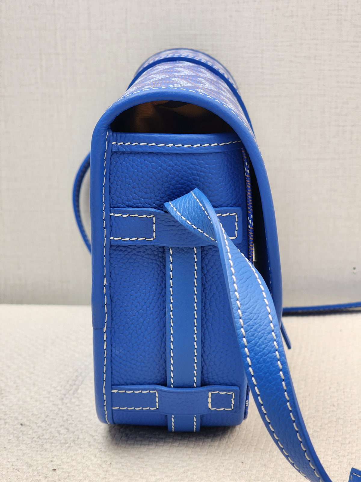 Goyard Blue Belvedere PM