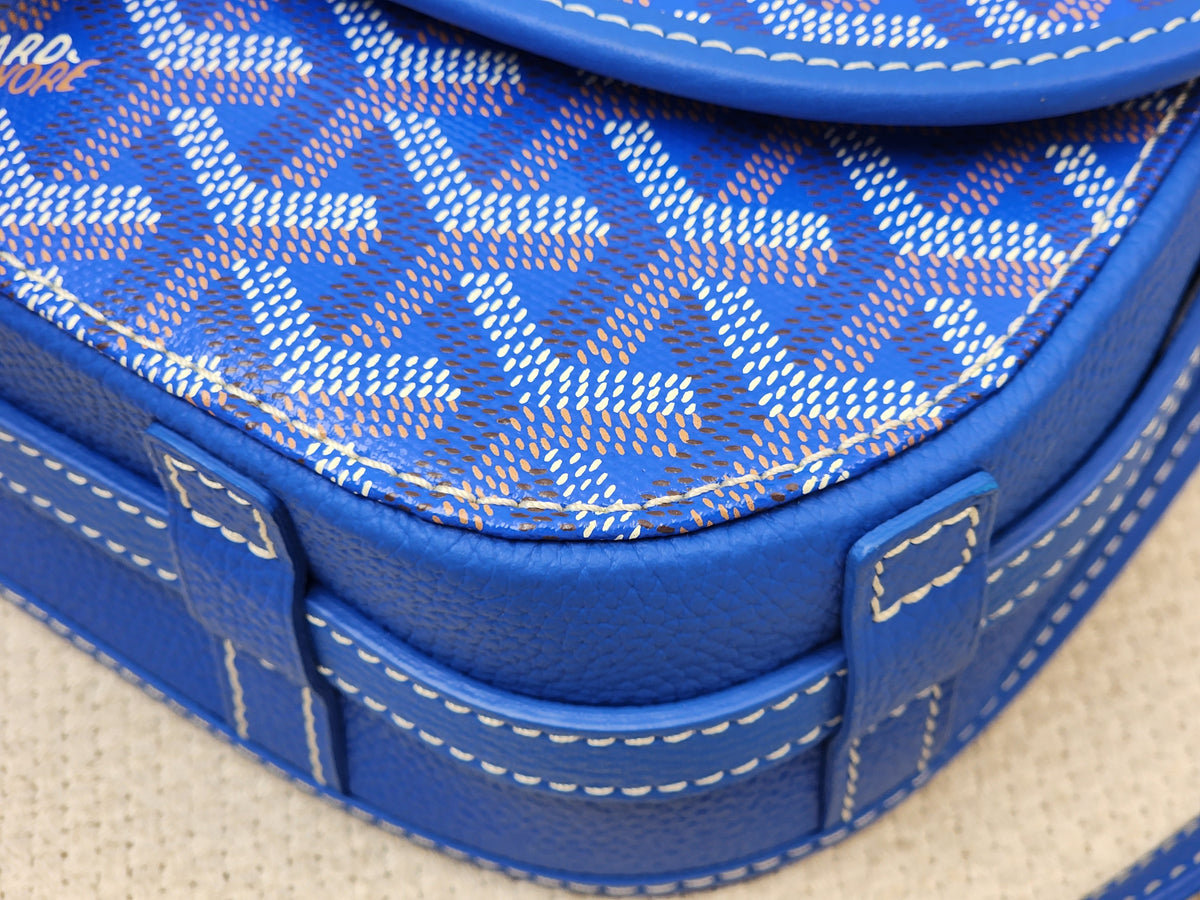 Goyard Blue Belvedere PM