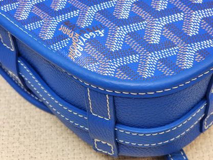 Goyard Blue Belvedere PM