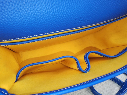 Goyard Blue Belvedere PM