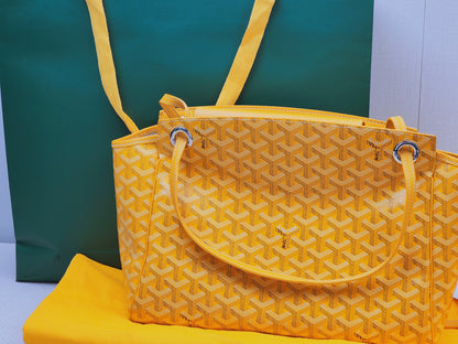 Goyard Yellow Rouette Souple Bag
