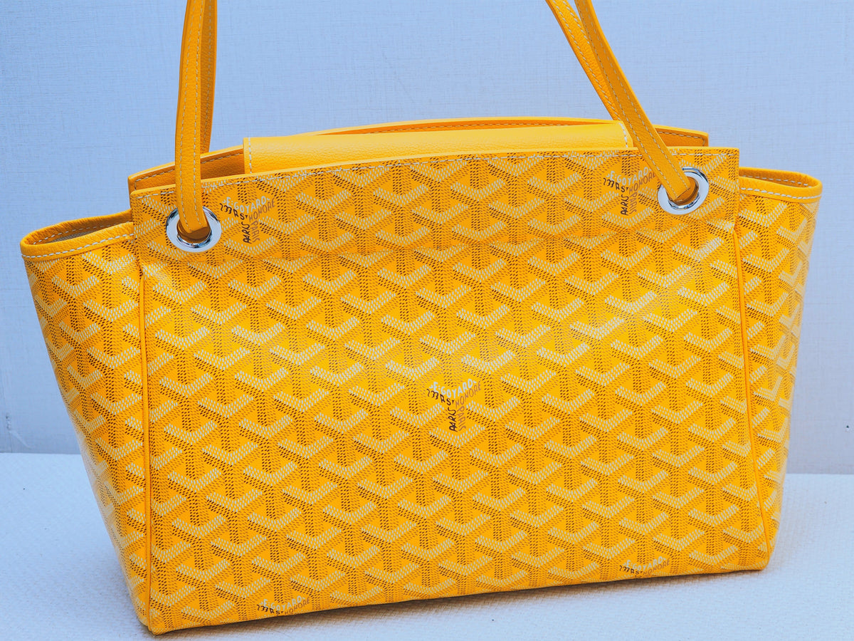 Goyard Yellow Rouette Souple Bag