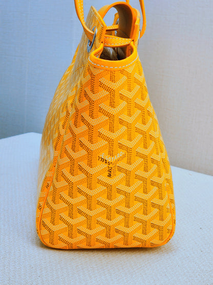 Goyard Yellow Rouette Souple Bag