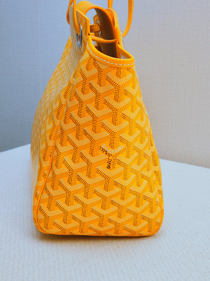 Goyard Yellow Rouette Souple Bag