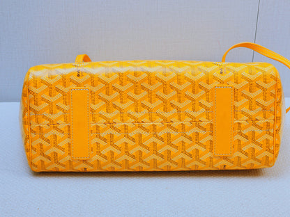 Goyard Yellow Rouette Souple Bag