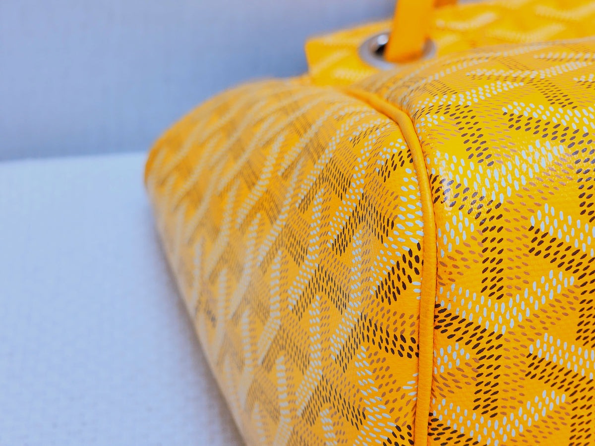 Goyard Yellow Rouette Souple Bag
