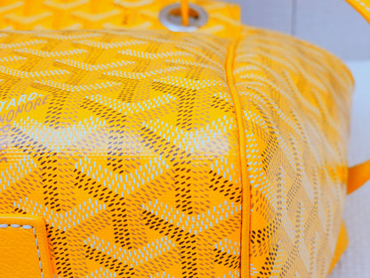 Goyard Yellow Rouette Souple Bag