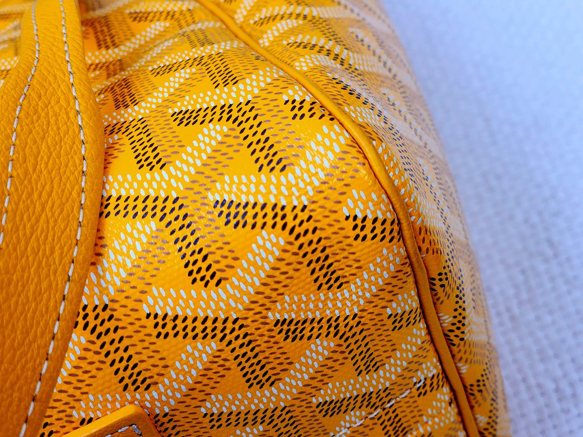 Goyard Yellow Rouette Souple Bag