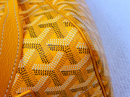 Goyard Yellow Rouette Souple Bag