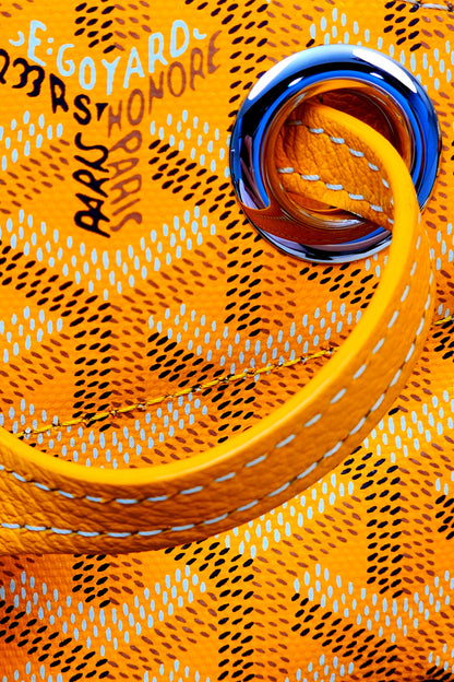 Goyard Yellow Rouette Souple Bag