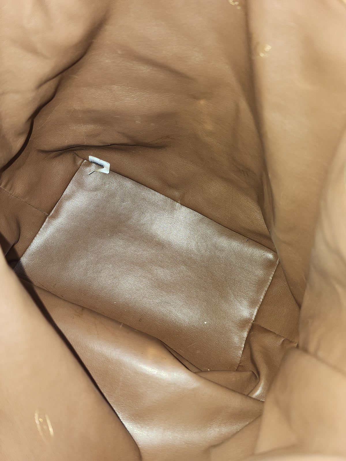 Chanel Brown Lambskin Vintage CC Soft Bucket (GHW)